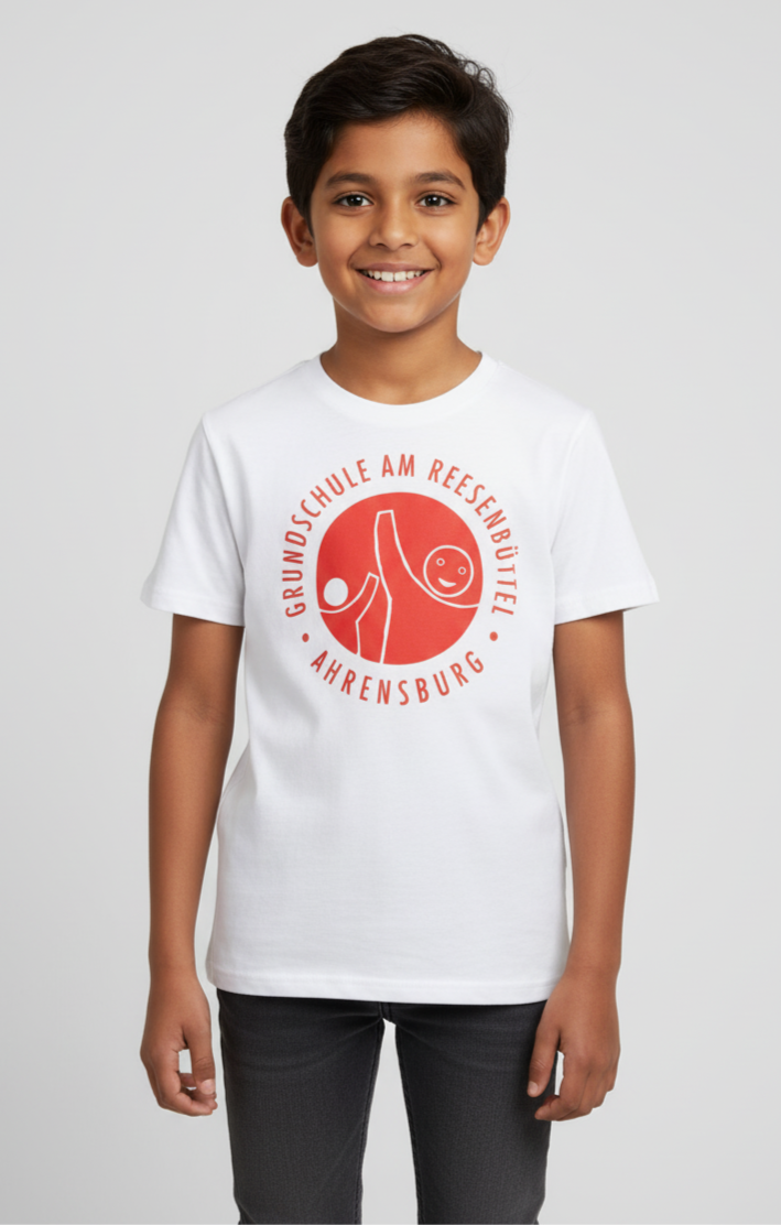 Kinder T-Shirt - weiß
