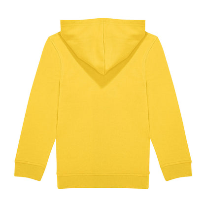 Kinder Hoodie - Pop Gelb